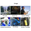 Pumps Silent Aquarium Mini USB Oxygen Air Pump Portable with Air Stone Accessories Hose Out Door Fishing Supplies Fish Tank