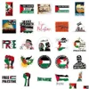 Adesivi per auto 50 pezzi Palestina Palestinesi Iti per fai da te Lage Laptop Skateboard Moto Bicicletta Consegna goccia Automobili Motociclette Otxwq