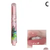 Lipgloss Bloem Liefde Spiegel Water Voor Vrouwen Glanzend Glas Hartvorm Lippenstift Waterdicht Crystal Jelly Voller Gl Z3J2 Drop Delivery Otig6