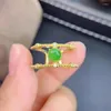 Cluster Rings KJJEAXCMY Fine Jewelry 925 Sterling Silver Inlaid Natural Jasper Female Jade Gemstone Ring Luxury Support Test