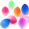 20/50 Pz Cosmetic Egg Makeup Sponge Super Soft Sfumatura di colore Fondotinta in polvere Soffio Bagnato e asciutto A doppio uso Beauty Blender Tools 240229