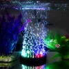 Aydınlatma led balık tank feshi lambası su geçirmez akvaryum aydınlatma dalgıç yuvarlak hava kabarcığı açık renkli havuz barbot aydınlatma dekor