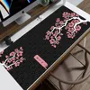 Sakura Pink Mousepad Maty stołowe Komputerowe MATE DUŻE PC MOLE MOUSH PAD CHERRY BLOSSOMS KEYBOOD MAUSE BICKA MAT AKCESORIA GWY 240314