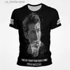 T-shirts voor heren Vintage Arctic Monkey Grafische T-shirt Alex Turner Afdrukken Mannen Strtwear Tops Rock Hip Hop Strt T-shirts Dames Casual Gym T Y240321