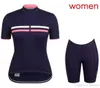 2020 Rapha Team Cycling Jersey a maniche corte (bavaglino) pantaloncini senza maniche Set di gilet 2020 donne indossano comode anti pilling Hot New F0909088990