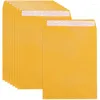 Envoltório de presente 100 pacote 10x12inches papel amarelo marrom envelopes para organização e armazenamento de envio