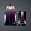 4XS7XL Oversized Basketball Jersey for Men Kids 2023 in 2 Piece Shirt Shorts Sportswear Male Children Uniform 240306