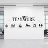 Stickers Office Wall Decals Teamwork Goal Motivation Business Success Pattern Wall Stickers Office Room Decals Interior Art Murals S433