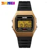 Wristwatches SKMEI 1412 Luxury Digital Watches For Women Waterproof Sport Back Light Womens Alarm Clock Relogio Feminino 2042