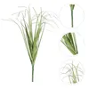 Decorative Flowers 12 Pcs Artificial Shrub Plants Faux Bouquet Fake Planta Imitation Grass Adornment Outdoor