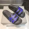 2004 NEW Designer Sandals slippersLuxury Brand Men Slides Shoes Summer Sandals Beach Slide Designer Flat Grid pattern Print Avatar Flip Flops Sliders