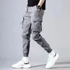 Spodnie męskie do pracy na wiosnę/letnią koreańską wersję przyciętej swobodnej modnej modnej Slim Fit Harlan Sports