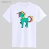 T-shirts kids t shirt for boys kid childrens clothing girls clothes summer tshirt girl animal unicorn graphic tee cute kawaii t-shirt ldd240314