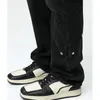Jeans masculin 2024 SPRING COREAN Vintage High Street Disige Personnalité Zipper décontracté Retro Cotton Hip Hop Loose