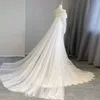 Off Shoulder Mermaid Wedding Dresses With Tulle Train 2024 Designer Långärmad spetsklänningar Vestido Novia Beading -applikationer Brud Afrikansk brudklänning 403