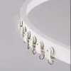 Аксессуары занавес рельс белый современный стиль видимый трек нано -шторские шторы аксессуары