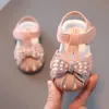 Babysandalen kindermeisjessandalen zachte bodem Babyschoenen kinderen baby meisjes prinsesschoenen Strik Kids Meisjessandalen 240229