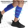 1Pcs Adjustable Sport Shin Guard Leg Warmers Sleeve Calf Guards Protection For Cycling Football Basketball Weightlifting 240227