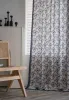 Curtains Floral Light Filtering Fabric Curtains Long Living Room Bedroom Botanical Print Rustic Canvas Privacy Protection Window Decor