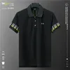 Men s Polos Summer Short Sleeve Polo Shirts Men Brand Cotton Business Casual Soild Tops Embroidery Black Clothing M-3XL