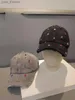 Gorras de bola 202311-shi chic ins diseño de otoño color cosido a mano al azar taladro la béisbol c mujeres ocio sombrero l240314