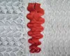 Red Tape In Human Hair Brazilian Body Wave human hair tape extensions 40 pcs Natural body wave tape in skin weft hair extensions 17452919