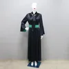 Etnische kleding Damesjurk A-lijn Dubai Midden-Oosten Moslim Lange herfst/winter fluwelen beerpaneel Contrast gewaad Abaya