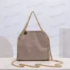 stella mccartney shoulder bag luxury women designer handbag women high quality fashion women crossbody purse single shoulder chain backpack flip bag