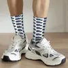 Erkek Çoraplar Vintage Lüks Araba Vagon Mavi Çılgın Sıkıştırma UNISEX OFF-ROAD ARAÇ HARAJUKU DİĞER BASKILI BASKI HUMPLE HUMPLE CREW SOCK