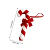 Juldekorationer Candy Cane Ornaments for Tree Cute Velvet