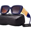 نظارة شمسية مصممة للنساء نظارات للجنسين مصممة Goggle Beach Sun Scare UV400 مع صندوق مهرجان جيد جدًا 5 Colorma76