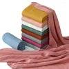 Couvertures pour bébé de 0 à 6 ans, couleur unie, serviette de plage, serviette de bain à séchage rapide