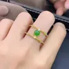 Cluster Rings KJJEAXCMY Fine Jewelry 925 Sterling Silver Inlaid Natural Jasper Female Jade Gemstone Ring Luxury Support Test
