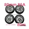 Skate Wheels Skate Wheel 80X24Mm Roller 80Mm 85A 4 Wheels/Lot 608Rs Bearing 240227 Drop Delivery Sports Outdoors Action Sports Inline Dhz3U