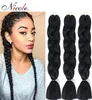 Kanekalon entier Jumbo tressage cheveux synthétiques 24 pouces Ombre Kanekalon tresses Extension de cheveux 1 pièce 100gPCS 7213223