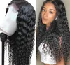 Brasiliansk vattenvågspets peruk med babyhår Arabella förplukt för kvinnor Remy Human Hair Wigs 4x4 Spetsstängning Wig4782381