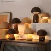 Lâmpadas de mesa 1pc LED LED Creative cogumelo lâmpada de mesa de mesa lâmpada de mesa de mesa de cama de cabeceira iluminagem led de luz LED de luz LED de decoração criativa da casa de mesa