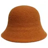 Berretti 2024 Panama caldo inverno cappello da donna per adolescenti feltro di lana ragazza autunno e moda pelliccia nera berretto hip-hop