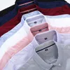 Camisas casuais masculinas tamanho plus camisa de algodão verão manga curta oxford têxtil cor sólida vestido negócios formal solto 6xl 7xl 8xl