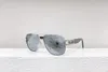 Luksusowa marka mody męskie damskie okulary przeciwsłoneczne projektant okularów przeciwsłonecznych luksusowe okrągłe metalowe okulary przeciwsłoneczne dla mężczyzn Woman luster
