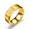 Japanese and Korean jewelry animation surrounding Naruto ring stainless steel jewelry titanium steel jewelry mens ring engraving