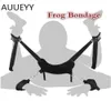 Massage esclave sexuel position de grenouille Bdsm Bondage contraintes Flogger Posture ceinture menottes pour jouets sexuels érotiques pour couples meubles sexuels9480588