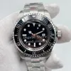 44mm herrklockor Automatisk 2813 Titta på män U1F Maker Sea Mechanical 904L Steel Sport Dweller U1F Dive 136660 SAPPHIRE Crystal 126660 Handsur