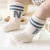 Chaussettes pour enfants 3 paires enfants tricot en coton doux chaussettes de lettres enfants