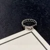 Ring Designer Pierścień luksusowe biżuterię pierścionki dla kobiet alfabet diament