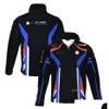 Vêtements de moto 2022 Veste de sport automobile Motorrad Racing Zip Sweat à capuche en coton Sports de plein air Sweats à capuche d'hiver chaud Sweatshir Otskb