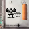 Stickers Squat Girl Gym Muurtattoo Fitness Quotes Vrouwen Decor Workout Power Art Vinyl Gym Muurstickers Meisje Motivatie Crossfit 2365