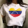 Damen T-Shirts Venezuela Top Frauen Japanisch Sommer Weiblich Lustige Designer Manga Kleidung