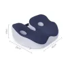 Coussin deodar confort mémoire mousse chaise de bureau chaise siège coussin de coussin soulagement de la douleur pour coccyx hémorroïde