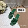 Summer Sandal Slipper Pattern Oranh 2024 Oran High Edition Sheep Flat Bottom Palm Designer Women Slip Slippers Sandals Beach Shoes 8DWC